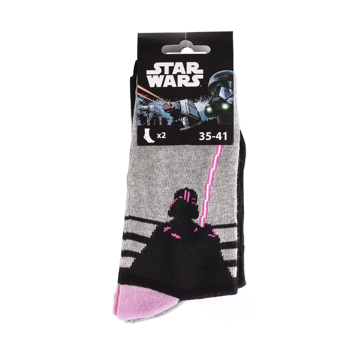 Шкарпетки Star Wars 67% хлопок 35-41 черные