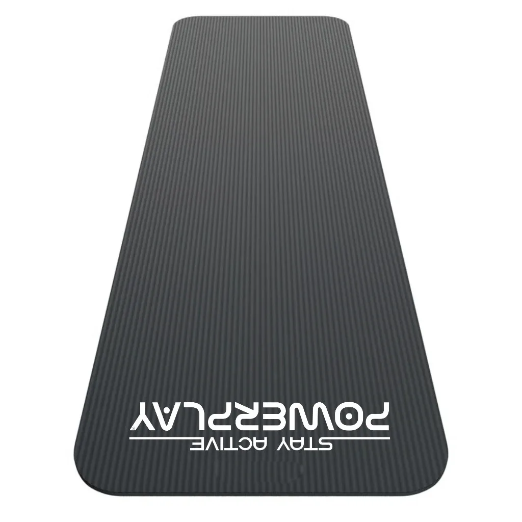 Килимок для йоги Active Point NBR 183х61х1 см Чорний