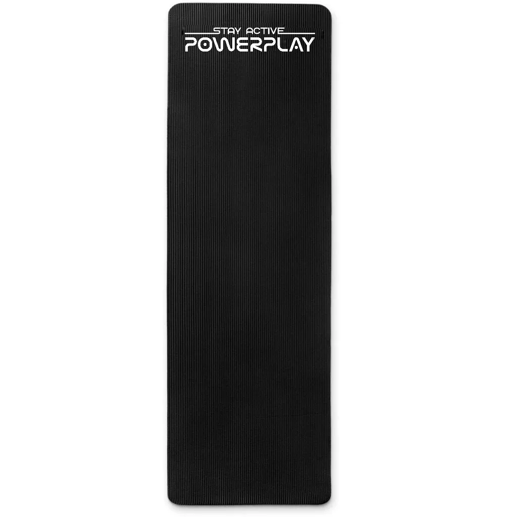 Килимок для йоги Active Point NBR 183х61х1 см Чорний