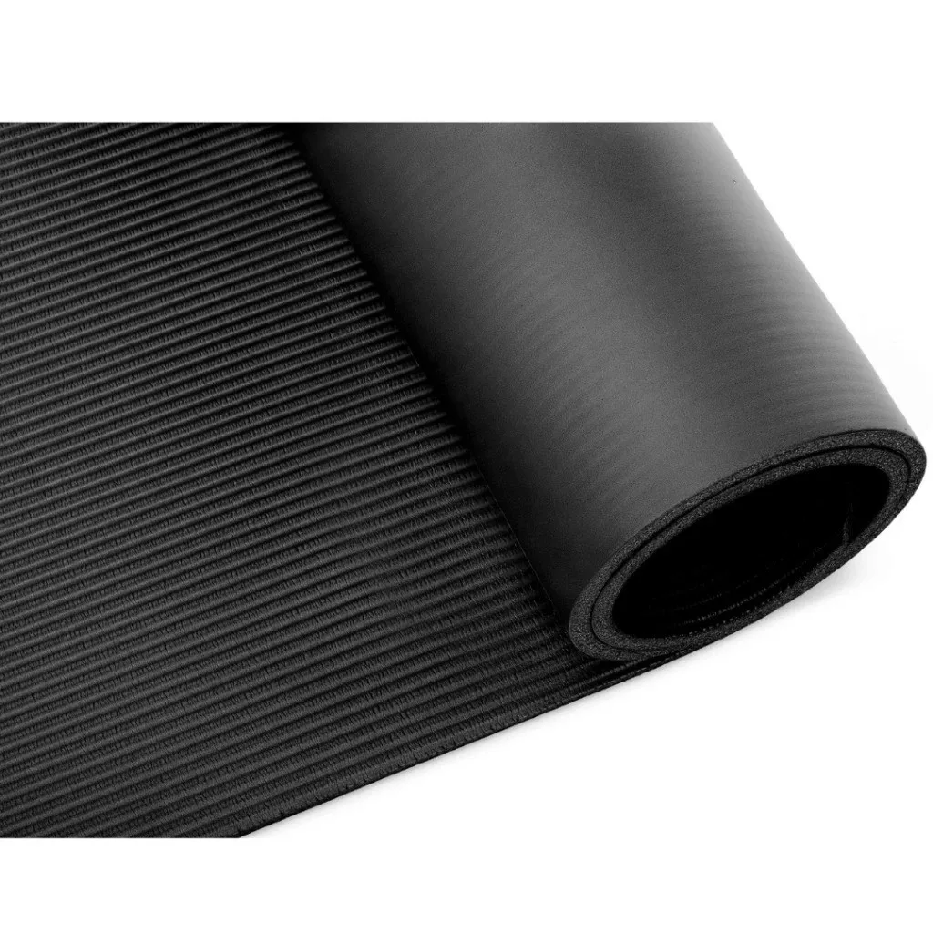 Килимок для йоги Active Point NBR 183х61х1 см Чорний