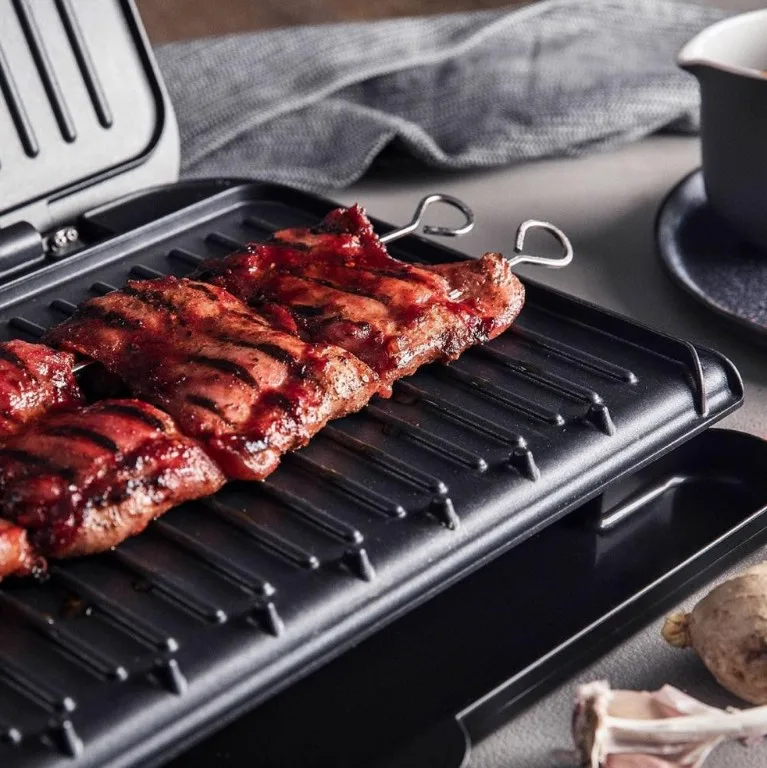Електрогриль Russell Hobbs 2400 Вт пластик 32,2х43,5 см чорний