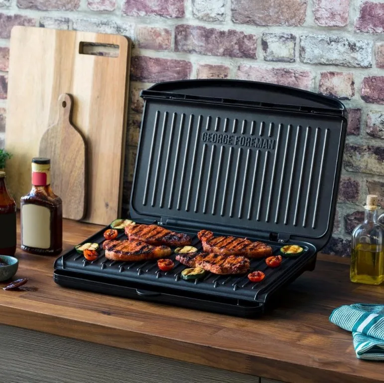 Електрогриль Russell Hobbs 2400 Вт пластик 32,2х43,5 см чорний