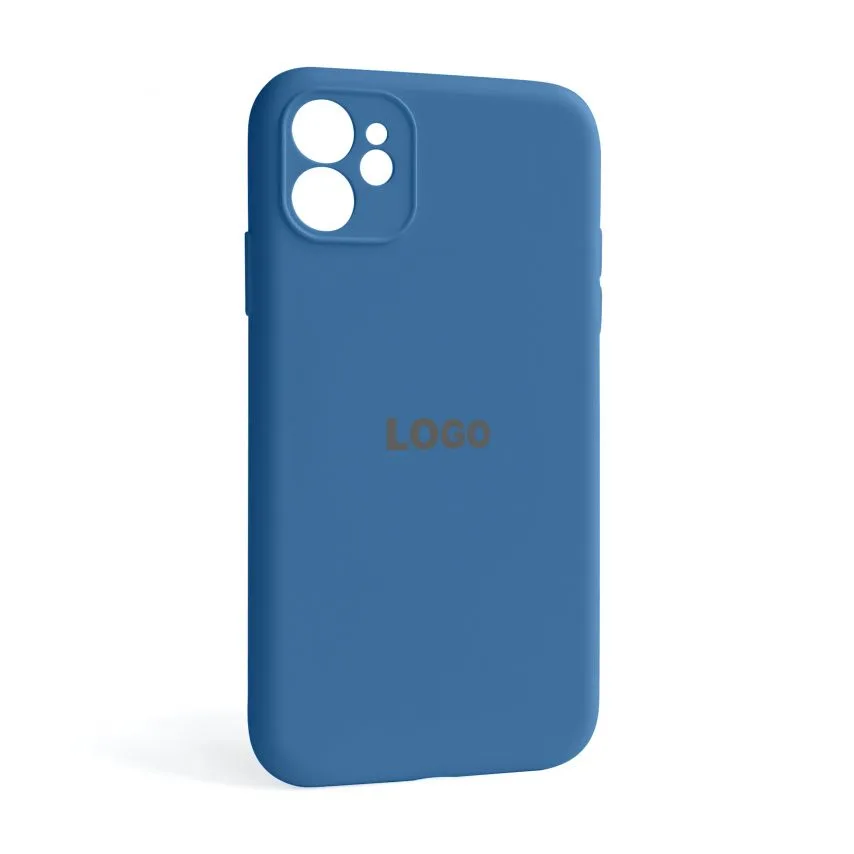 Чохол силіконовий для Apple iPhone 11  синій