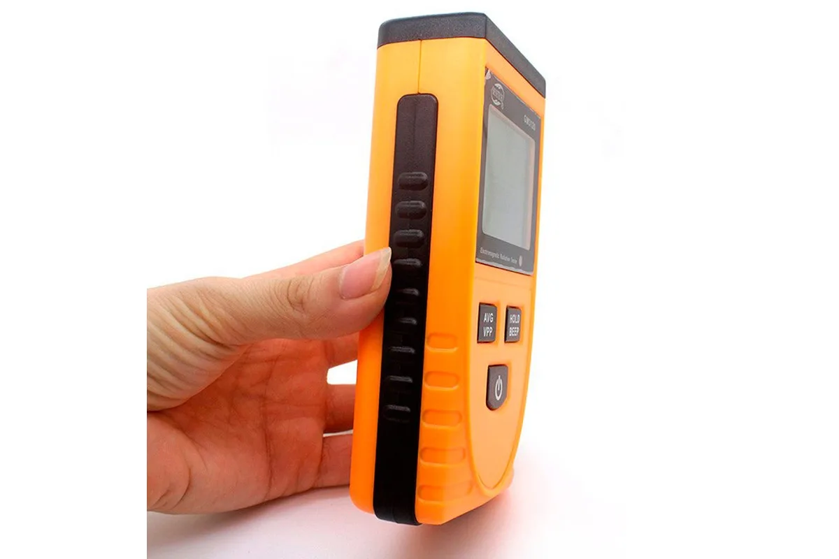 Тестер електромагнітного випромінювання Benetech GM3120 1999 В/м 19,99 μT з РК-дисплеєм