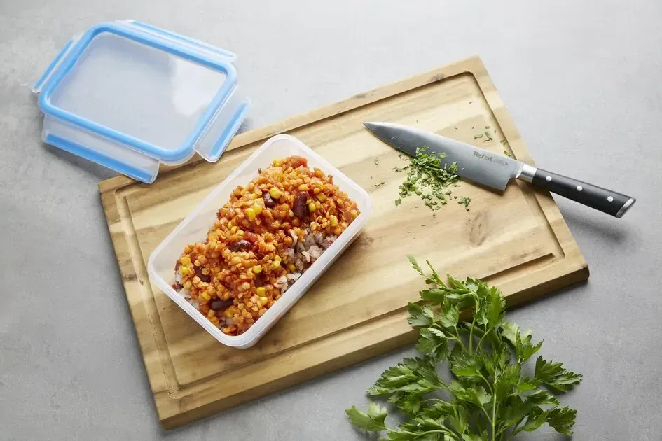 Контейнер Tefal MasterSeal, прямокутний, 550 мл, пластиковий.