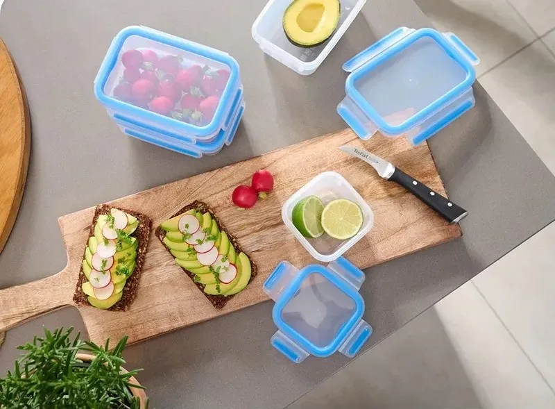 Контейнер Tefal MasterSeal, прямокутний, 550 мл, пластиковий.