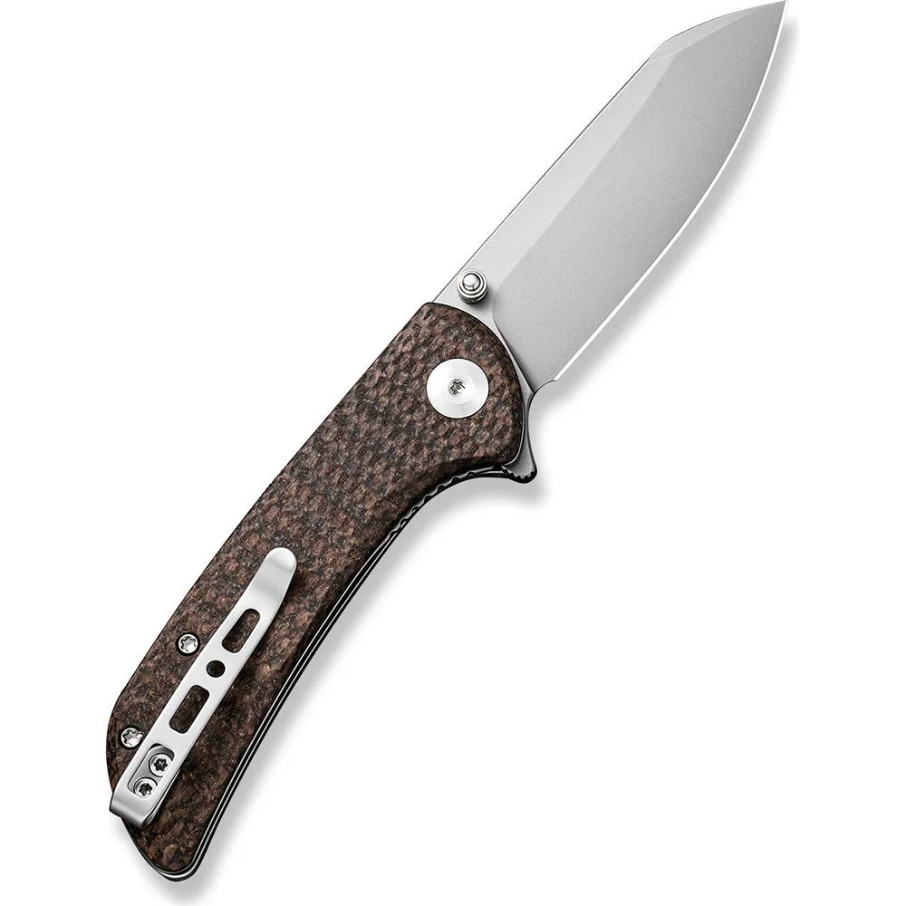 Складаний ніж Sencut 9Cr18MoV 76 мм Micarta коричневий