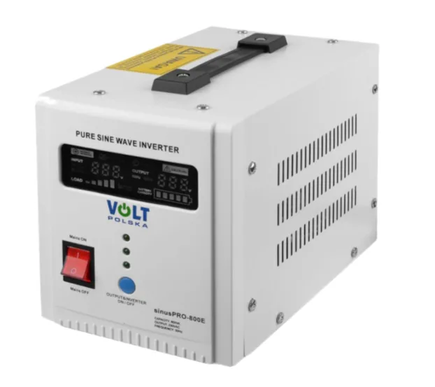 Гібридний ІБП Volt Polska 500W 12V 230V 800W Чиста синусоїда