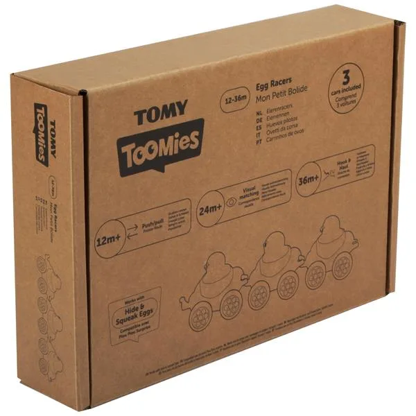 Машинка Toomies пластикова 15х5х15 см різнокольорова