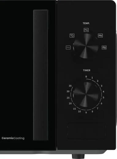 Мікрохвильова піч Hisense 20 л Чорна Соло 700 Вт Механічне управління