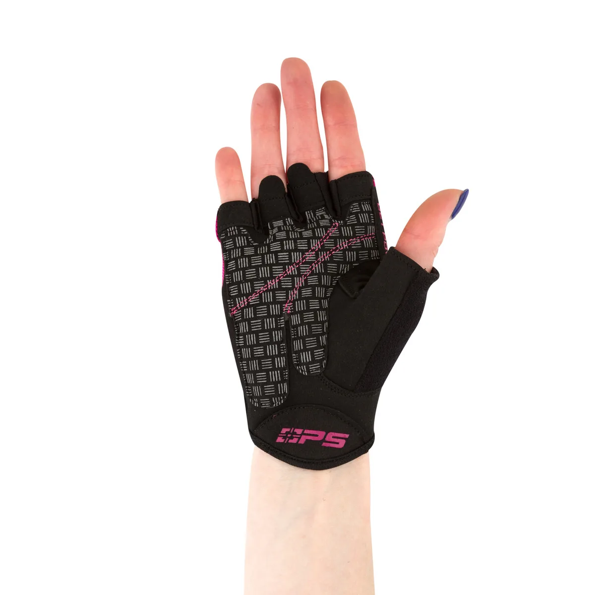 Перчатки для фитнеса Active Point искусственная кожа XS розовые