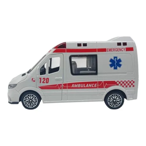 Автобус ШВИДКА ДОПОМОГА ChenLu Toys іграшковий автобус для дітей.