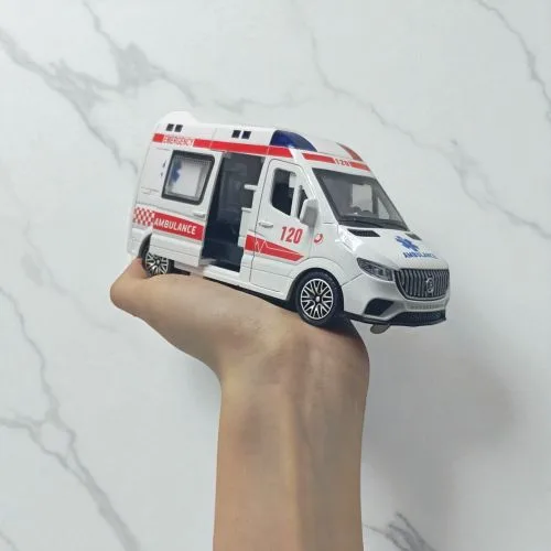 Автобус ШВИДКА ДОПОМОГА ChenLu Toys іграшковий автобус для дітей.