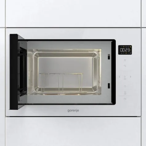 Мікрохвильова піч Gorenje Нержавіюча сталь 25 л Білий