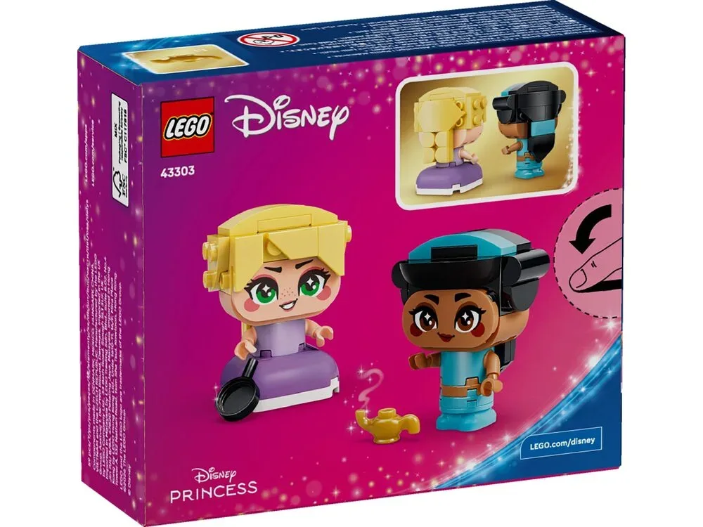 Конструктор LEGO Disney Princess Мініпринцеси Жасмін і Рапунцель