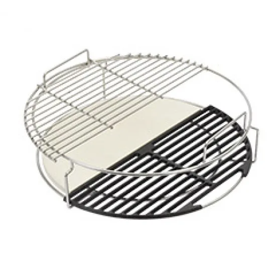 Чугунная решетка полукруглая Big Green Egg L