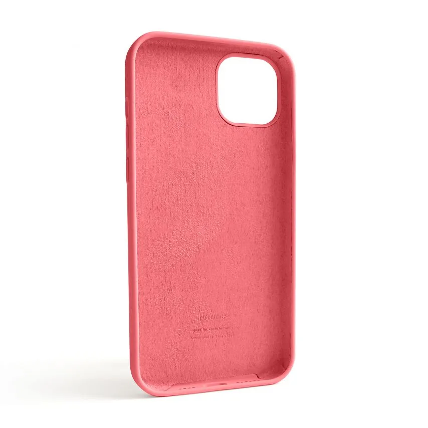 Чохол силіконовий для Apple iPhone 14 Plus  рожевий