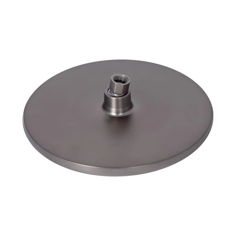 Душова система Qtap Slavonice Gunmetal Black PVD латунь 299х498х979-1629 мм
