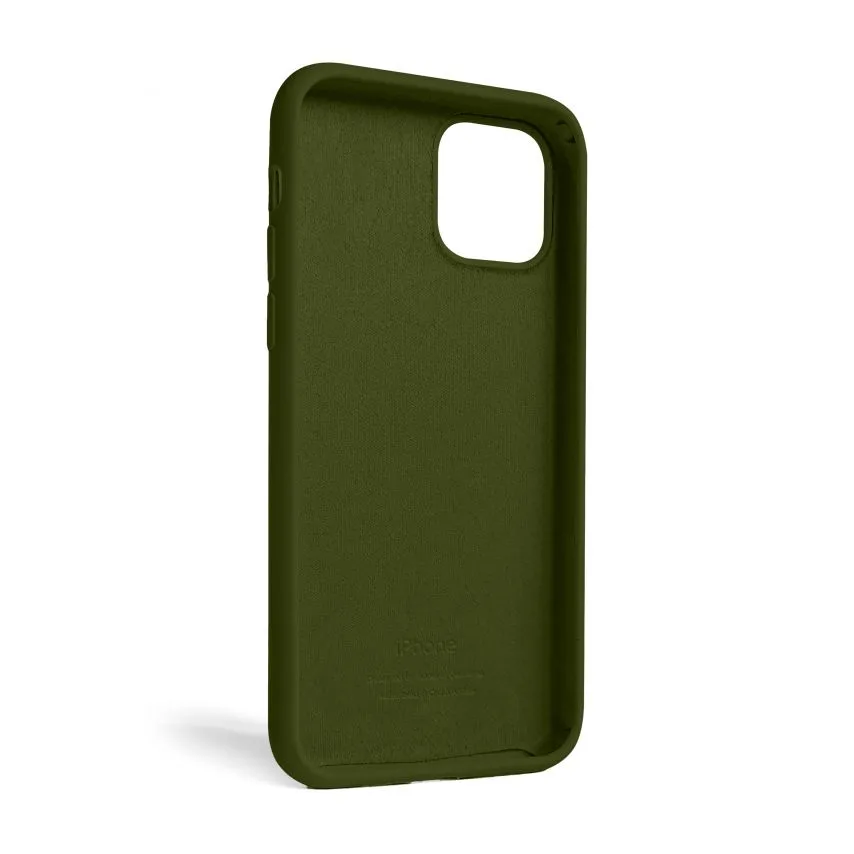 Чохол Silicone Case для Apple iPhone 11 силіконовий зелений