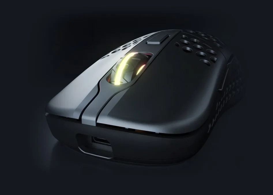 Миша Xtrfy M42, WL/USB-A, RGB, чорний