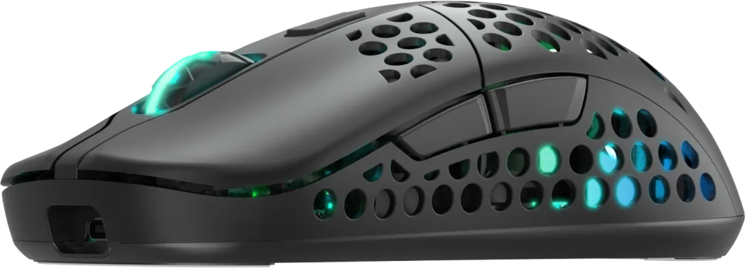 Миша Xtrfy M42, WL/USB-A, RGB, чорний