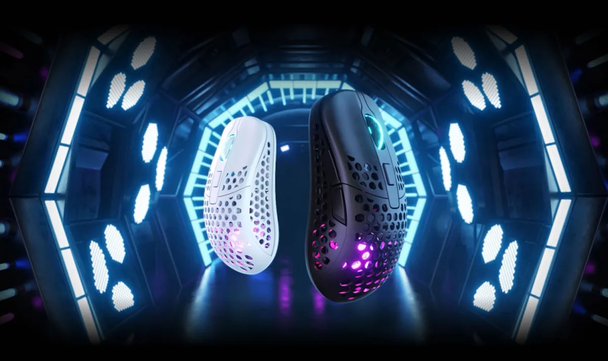 Миша Xtrfy M42, WL/USB-A, RGB, чорний