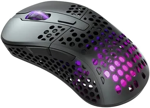 Миша Xtrfy M42, WL/USB-A, RGB, чорний