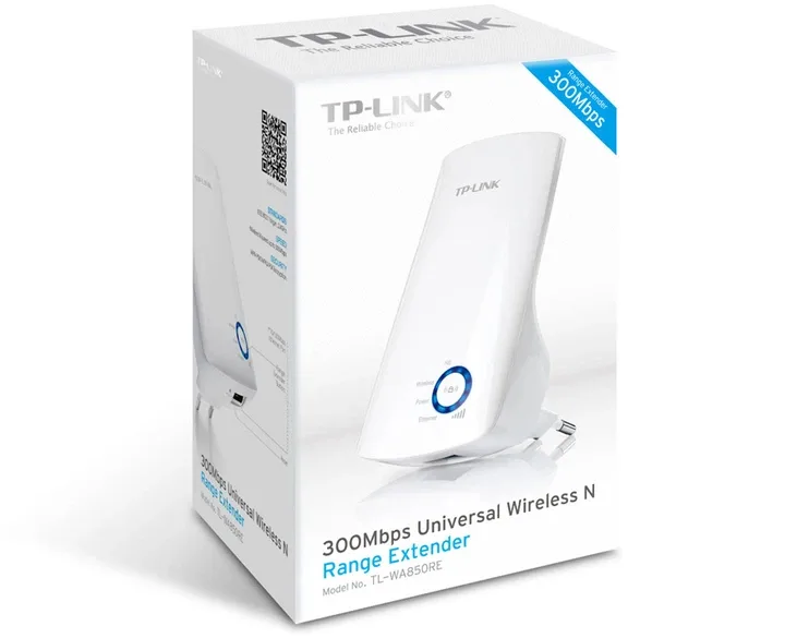 Усилитель беспроводного сигнала TP-Link 300 Мбит/с белый
