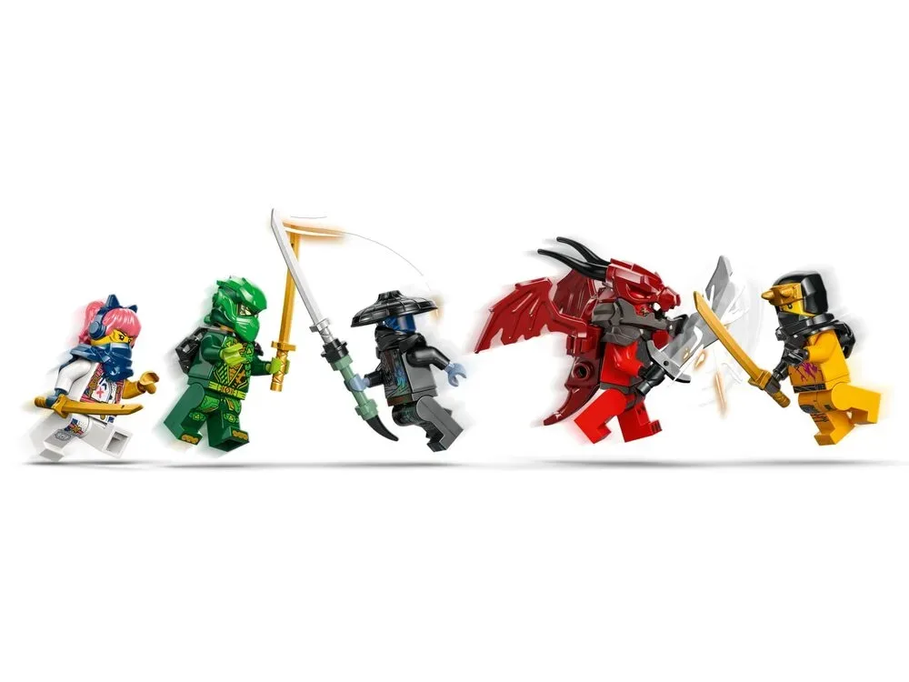 Конструктор LEGO Ninjago 8+ різнокольоровий дракон Хаосу