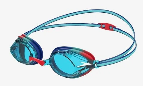 Окуляри для плавання SPEEDO полікарбонат OSFM блакитний червоний