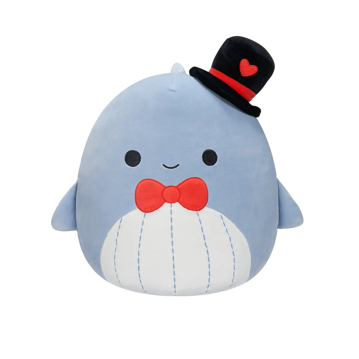 М'яка іграшка Squishmallows поліестер 13 см синій кит