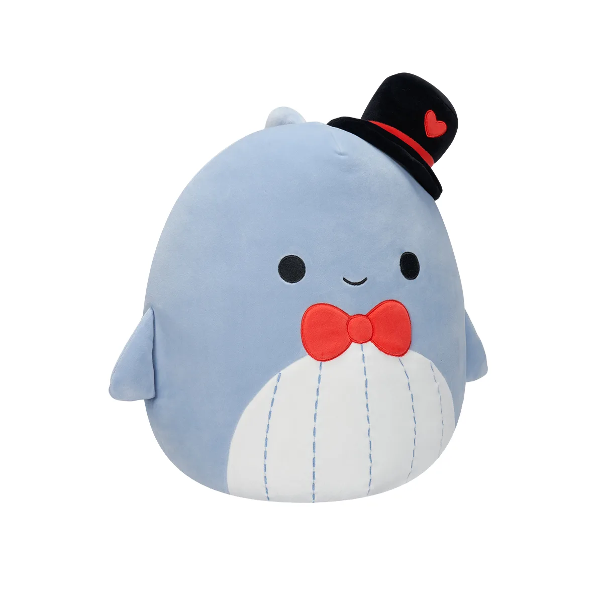 М'яка іграшка Squishmallows поліестер 13 см синій кит