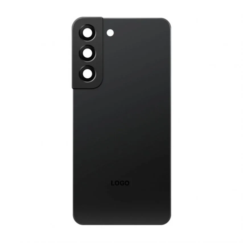 Задня кришка Samsung чорна зі склом камери Original Quality S22/S901 2022