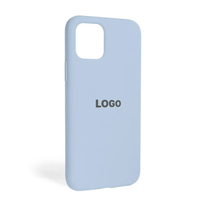 Чохол Silicone Case для iPhone 11 силіконовий блакитний
