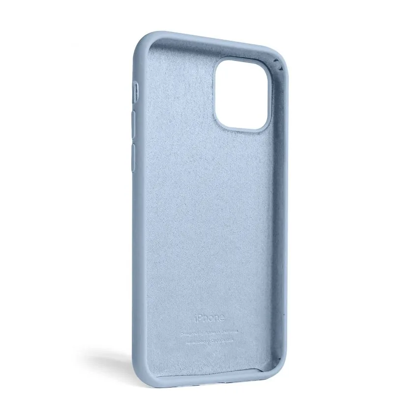 Чохол Silicone Case для iPhone 11 силіконовий блакитний
