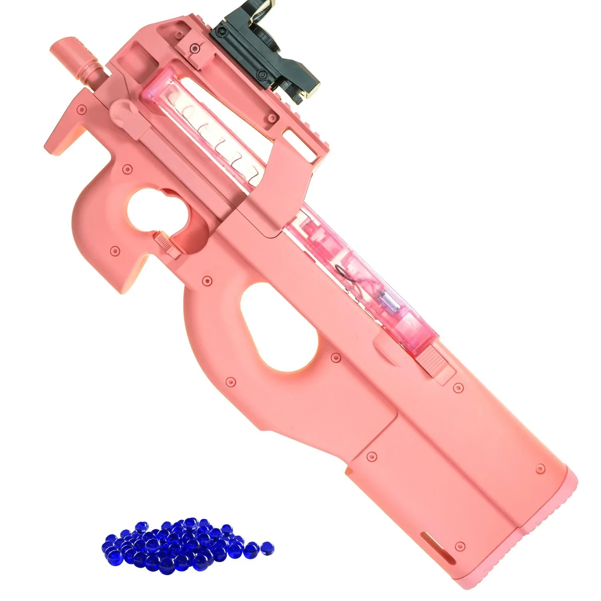 Игрушечный гель бластер P90 автомат 5000 орбизов нейлон 11,1 V 2000 mAh
