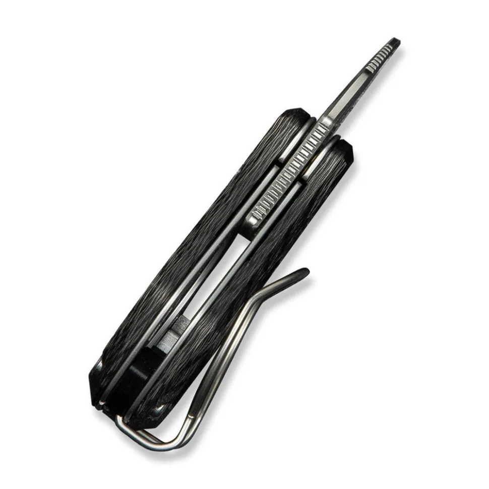 Ніж складаний кишеньковий Civivi 14C28N 16,4 мм Carbon Fiber темно-сірий