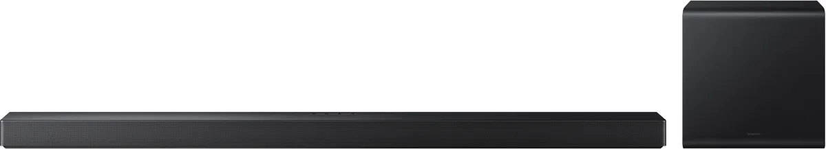 Саундбар Samsung HW-QS700F 345Вт, 3.1.2, BT, HDMI-eARC, Wi-Fi, саб, Dolby Atmos, чорний