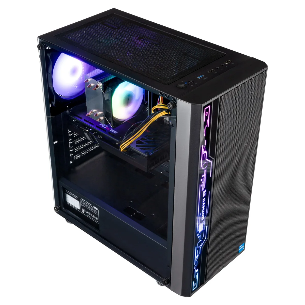 Комп’ютер персональний 2E Complex Gaming Intel i5-14400F, 16Gb, F1TB, NVD5060TI-8, H610, G2052, 600W, Win11