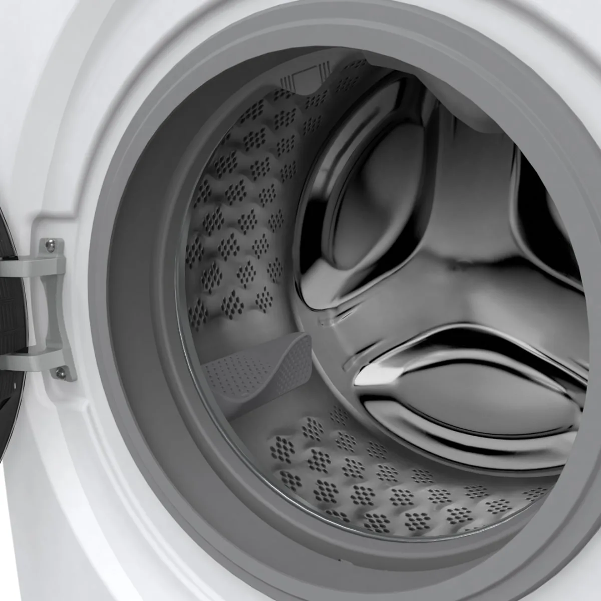 Фронтальна пральна машина Gorenje, 8 кг, 1400 об/хв, клас A+++, 55 см, з дисплеєм, інверторним двигуном, функцією пари та Wi-Fi, б