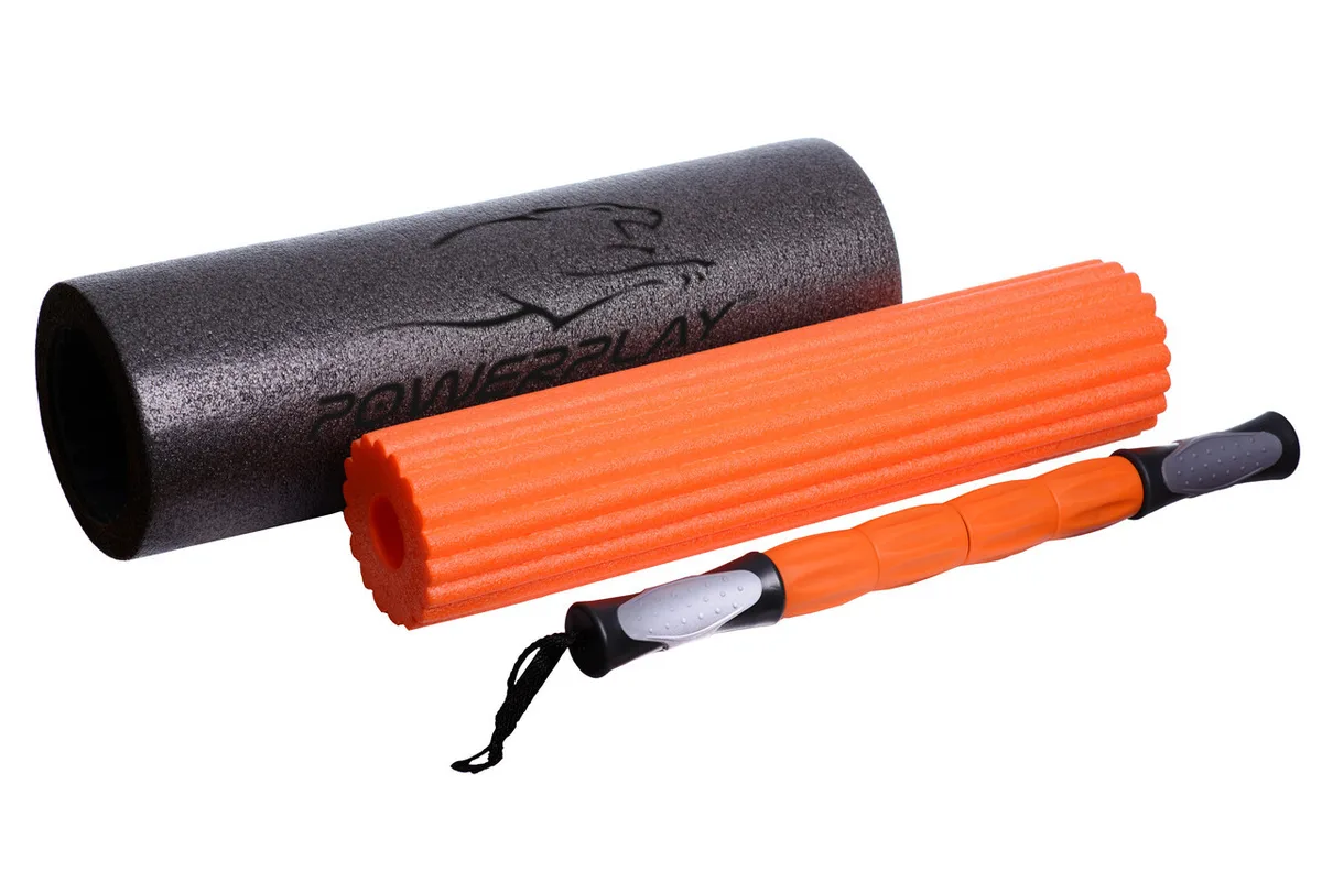 Массажный ролик Active Point EVA 45 см Оранжевый