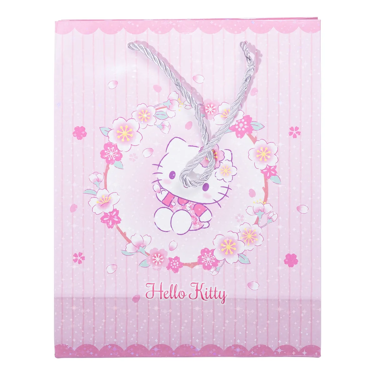 Подарункові пакети паперові 19х9,5х24,5 см рожеві 12 шт
