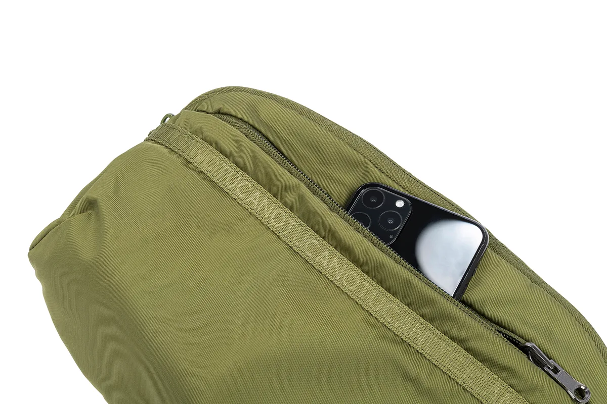Сумка через плече, розкладна, Tucano Let Me Out Crossbody, зелена