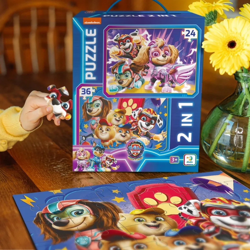 Дитячий пазл DoDo Toys картон 24 36 елементів багатоколірний