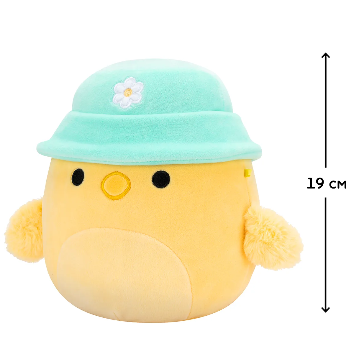 М'яка іграшка Squishmallows поліестер 19 см Пташеня Трістон