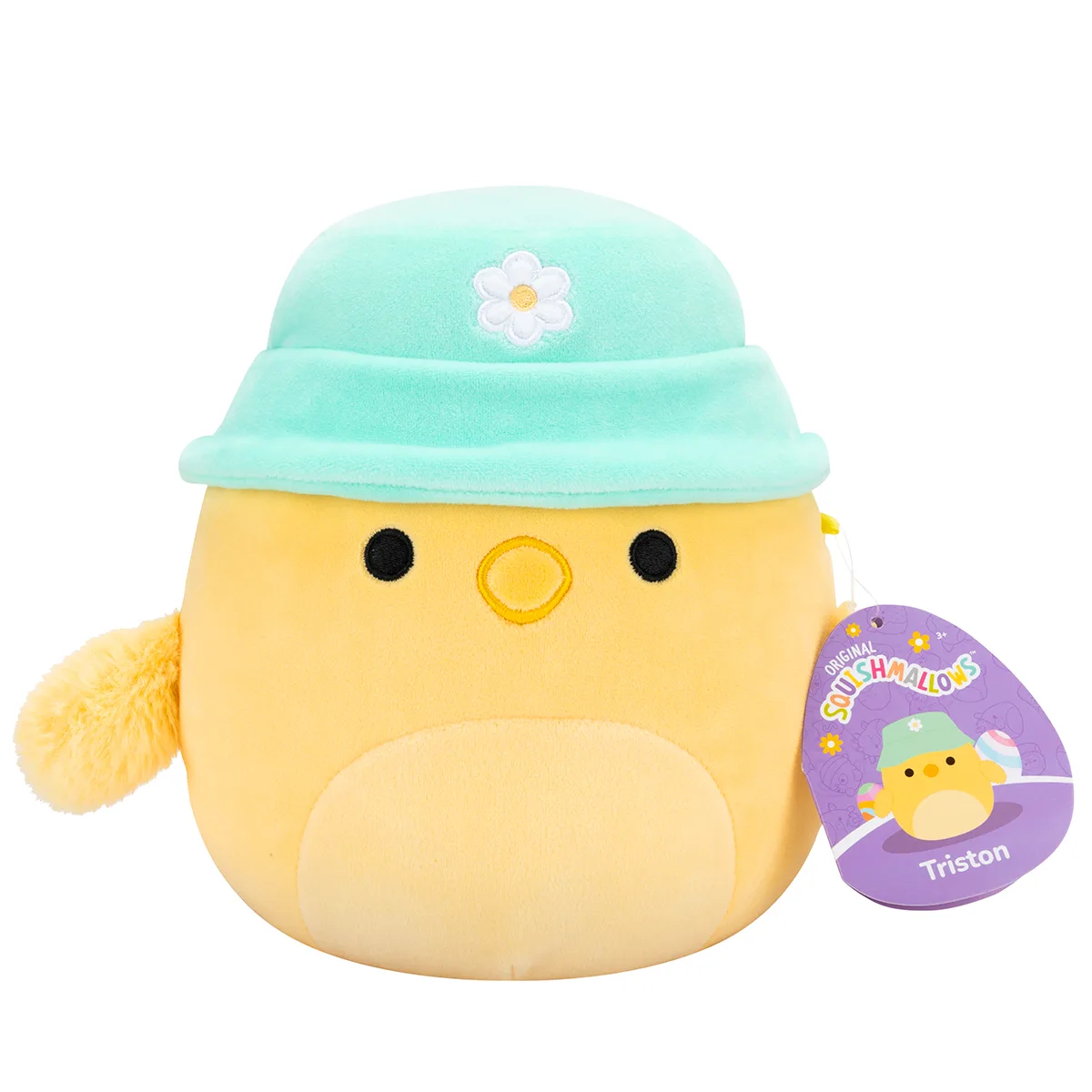 М'яка іграшка Squishmallows поліестер 19 см Пташеня Трістон