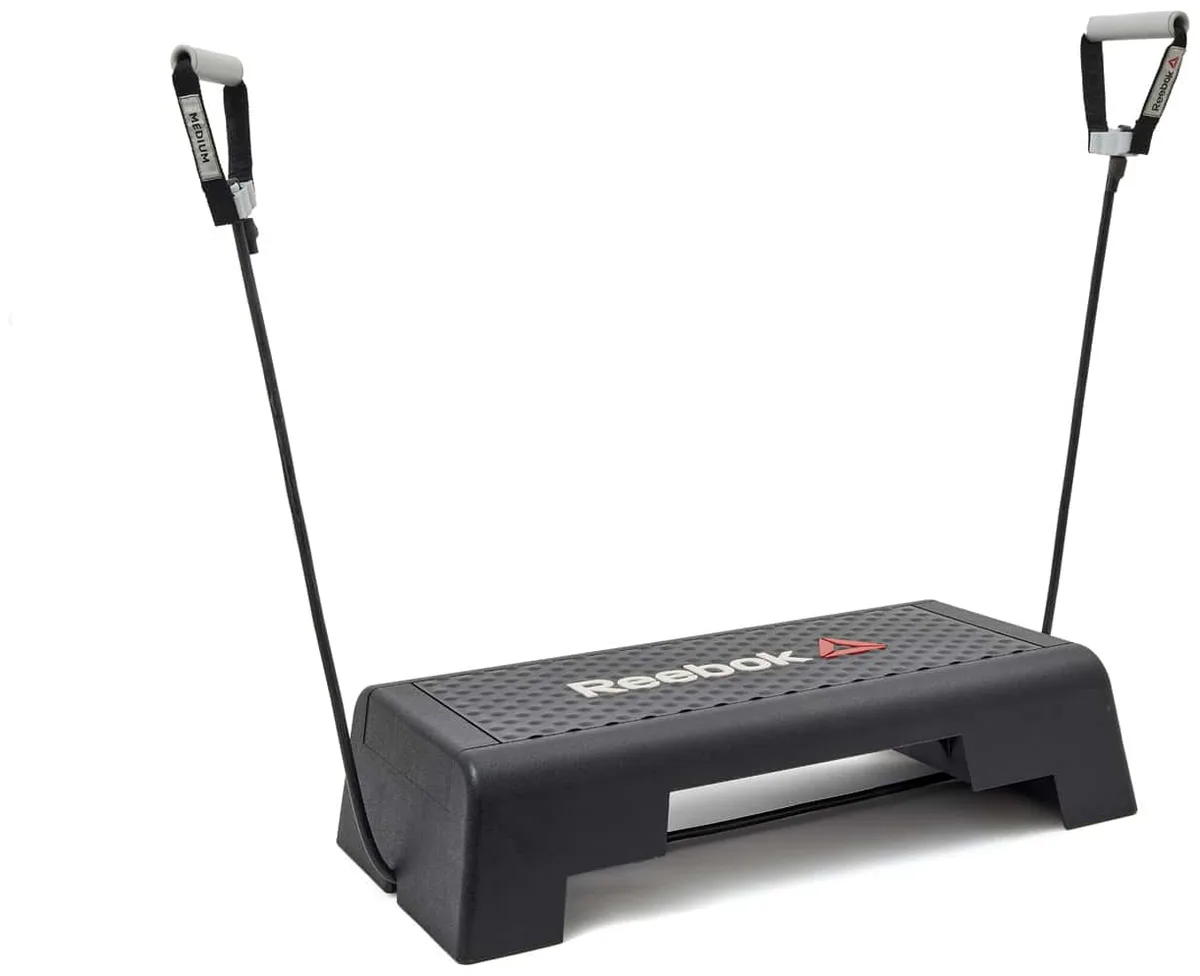 Степ-платформа Reebok 65х32х15 см чорна PP TPR унісекс