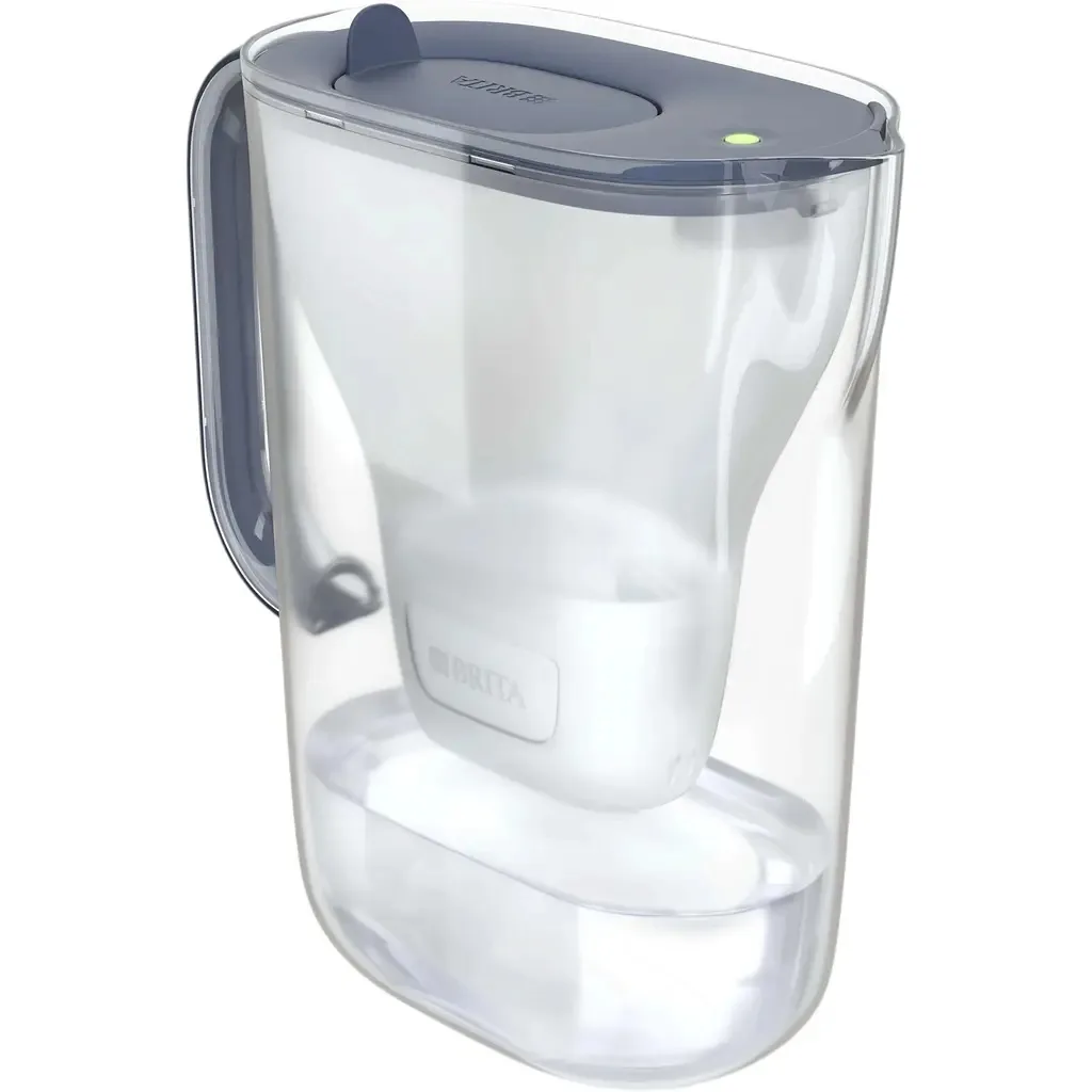 Фільтр-глечик Brita 2,4 л сіро-блакитний з 2 картриджами MAXTRA PRO