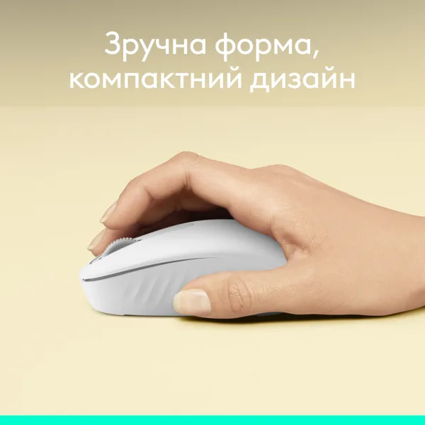 Миша Logitech Bluetooth Маленька Білий
