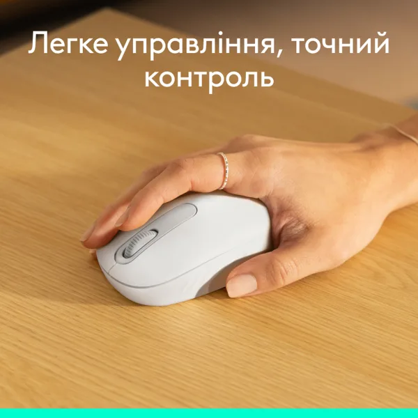 Миша Logitech Bluetooth Маленька Білий